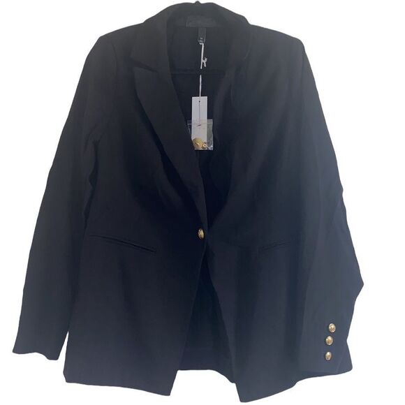 ✨HP✨Lane Bryant “the Bryant” Black Blazer✨ - Picture 3 of 8